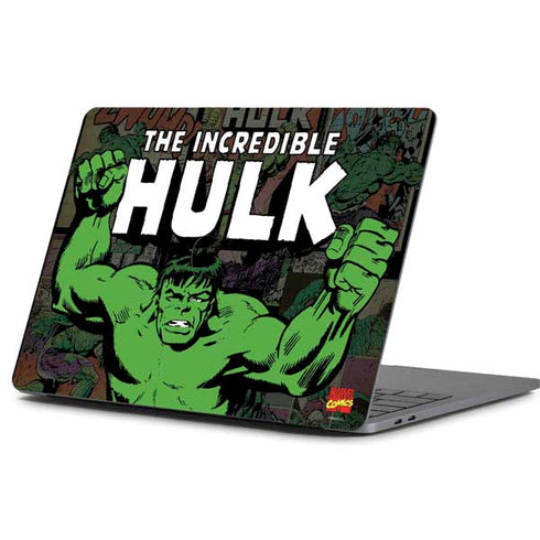 Marvel Classic Comics Hulk Fighter Vintage Apple MacBook Pro 13-inch Skin